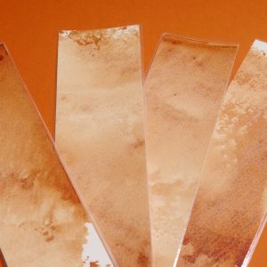 Burnt Orange Bookmark