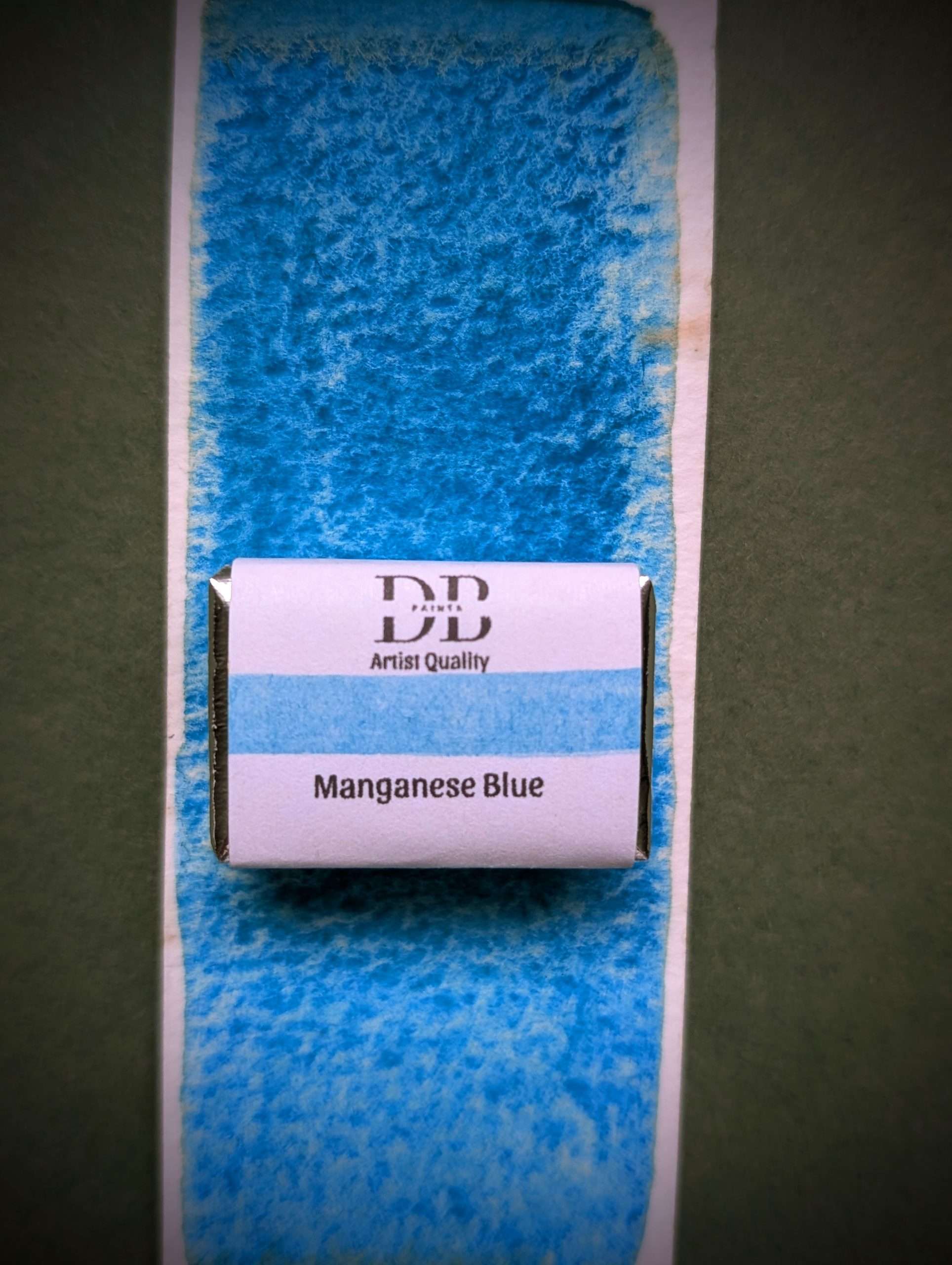 Manganese Blue Handmade Watercolour Paint - Image 5