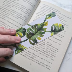 Monstera Bookmark