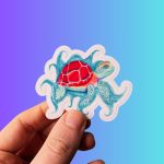 Sea Turtle Sticker | Waterproof vinyl decal