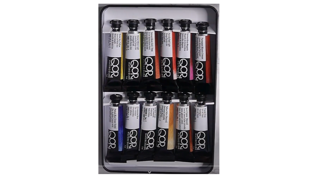 QoR Watercolour Paint tubes. High Quality Watercolour Paint made with Artists Pigments. QoR Watercolor Review
