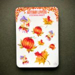 Autumn Stickers Sheet