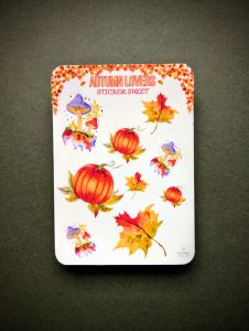 Autumn Stickers Sheet