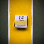 Benzy Yellow Handmade Watercolor Half Pan