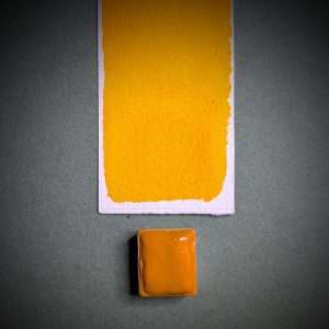 Indian Yellow Genuine - Handmade Watercolour Paint 🎨✨ High Quality | PY153